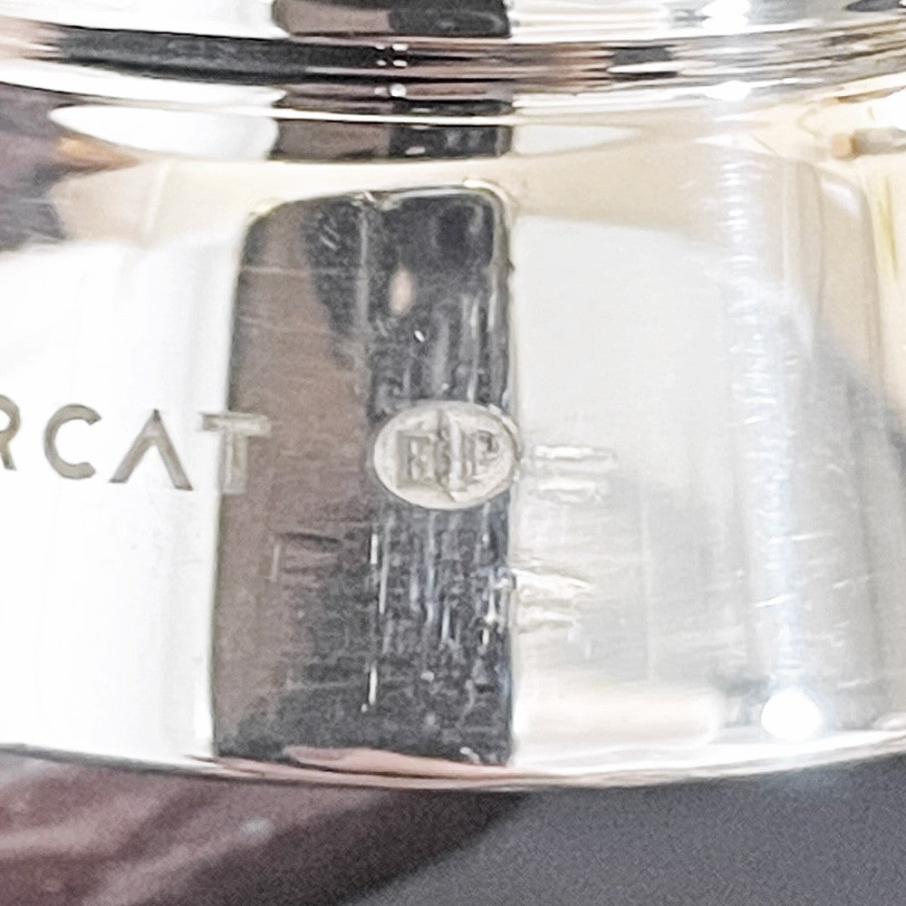 ピュイフォルカ Puiforcat シャンパンタンブラー 純銀 約h9.5㎝ スターリングシルバー シルバー925 箱付き エルメス フランス B ■
