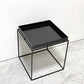 ヘイ HAY トレイテーブル Tray Table コーヒーテーブル センターテーブル Mサイズ ブラック W40cm スクエア 2Way 北欧 デンマーク モダン 定価￥42,900- C●