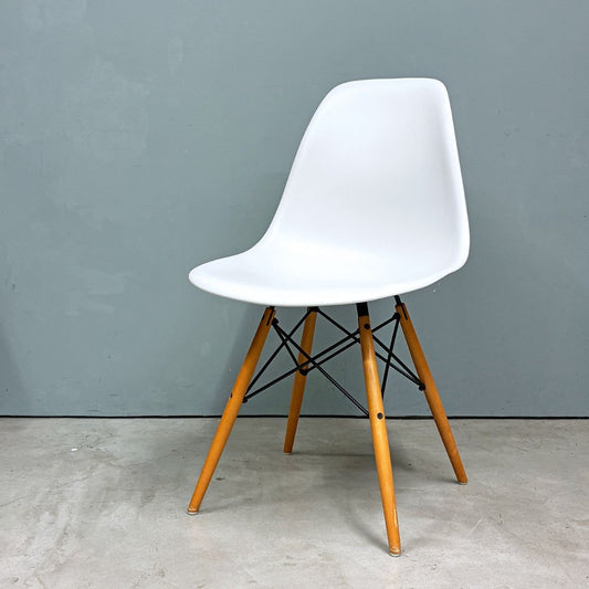 ハーマンミラー HermanMiller サイドシェルチェア ドゥエルレッグ DSW アルパイン ポリプロピレン製 イームズ ミッドセンチュリー ◎