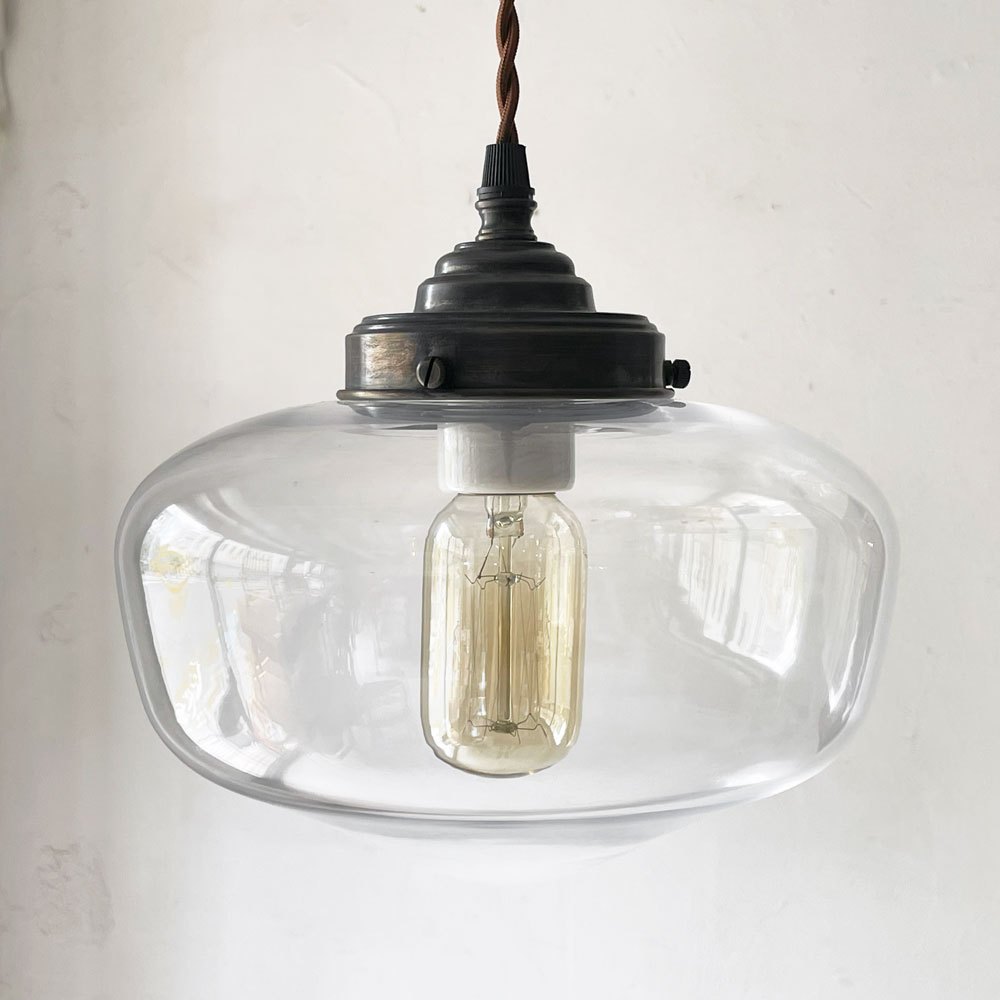 アルケストラ ARKESTRA スクールシェードランプ School Shade Lamp ペンダントライト 真鍮 ガラス 店舗什器 ★