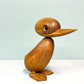 アーキテクトメイド Architectmade ダック Duck チーク無垢材 オブジェ H18cm ハンス・ボーリン Hans Bolling デンマーク 北欧雑貨 定価￥32,450- ◎