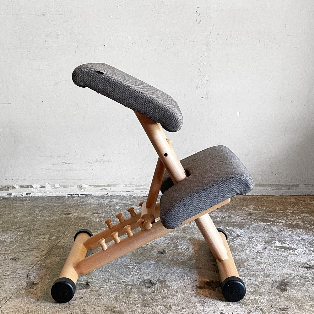 ストッケ STOKKE ヴァリエール VARIER マルチバランス MULTI バランスチェア ビーチ材 ファブリック グレー 北欧 ノルウェー ■