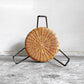 イデー IDEE ワラビー WALLABY SIDE TABLE サイドテーブル ラタン スチール ブラック ナチュラルデザイン ■