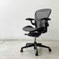 ハーマンミラー Herman Miller アーロンチェア リマスタード フル装備 Bサイズ ポスチャーフィットSL グラファイトベース ビル・スタンフ ＆ ドン・チャドウィック ●
