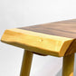 クラフト家具 Craft furniture モンキーポッド 一枚板 サイドテーブル リメイク ディスプレイスタンド 花台 無垢材 耳付き ●