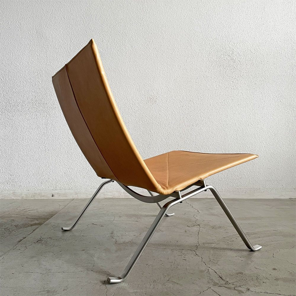 フリッツハンセン Fritz Hansen PK22 ラウンジチェア 本革 ピュアレザー ポール・ケアホルム 北欧家具 2023年限定モデル 定価￥855,800- 未使用保管品 〓