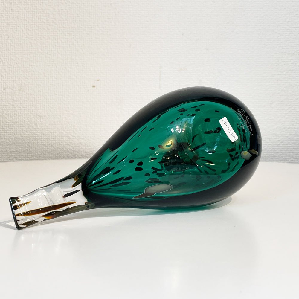 ヌータヤルヴィ Nuutajarvi バーズバイトイッカ Birds by Toikka ペッカシーニ Pekkasiini グリーン オイバ トイッカ イッタラバード 北欧雑貨 ◎