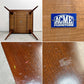 アクメファニチャー ACME Furniture ダイニングテーブル W85cm スクエア オーク材 ビンテージテイスト  ●