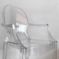 カルテル Kartell ルイゴースト LouisGhost アームチェア クリスタル スタッキング フィリップ・スタルク Philippe Starck イタリア B ■