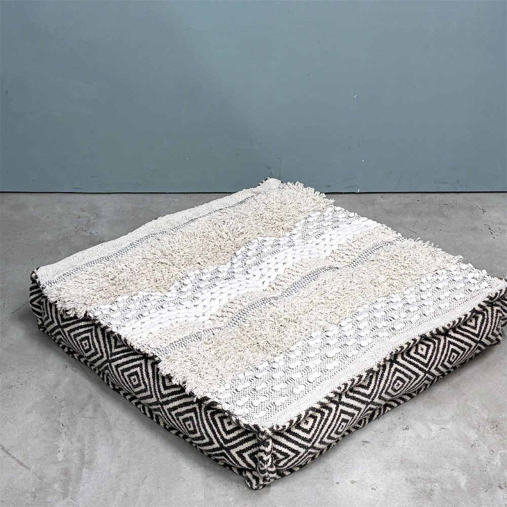 アデペシュ a.depeche ブロック マルチ ザブ オットマン block multi zabu ottoman ジオ グレー GEO gray 定価￥29,700- ◎