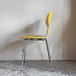 フリッツハンセン Fritz Hansen アントチェア ANT CHAIR 4本脚 イエロー ラッカー仕上げ 2002年製 アルネ・ヤコブセン デンマーク 北欧家具 ■