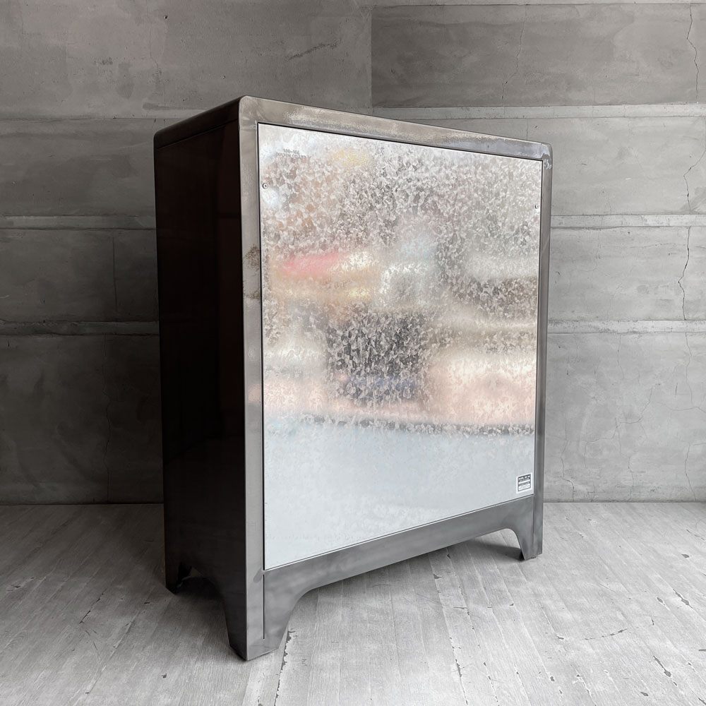 ダルトン DULTON 2カラム バイ 5ドロワーズ 2 COLUMNS BY 5 DRAWERS RAW スチール キャビネット チェスト インダストリアル 定価￥107,800- ♪