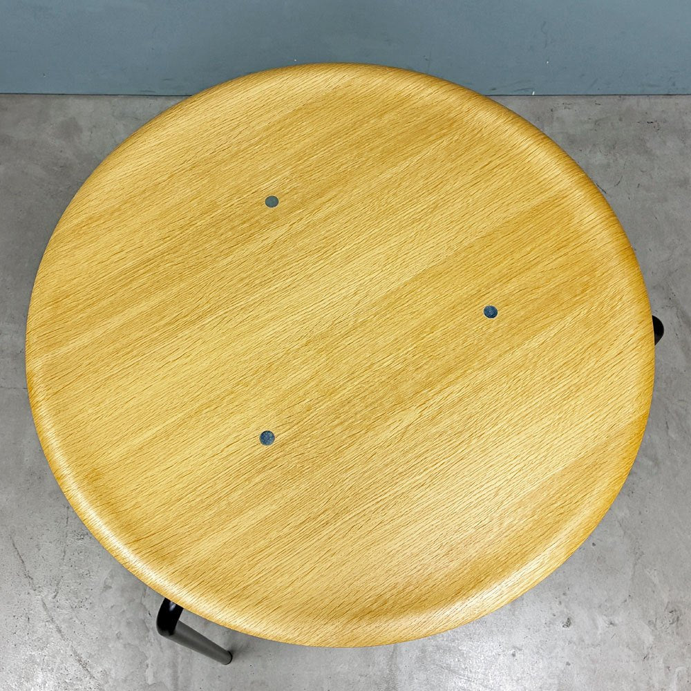 エンゲルブレヒト Engelbrechts ケヴィ KEVI 2010 ダイニングテーブル オーク材 プライウッド カフェテーブル 70cm 3本脚 ヨルゲン・ラスムッセン デンマーク 未使用品 B ◎