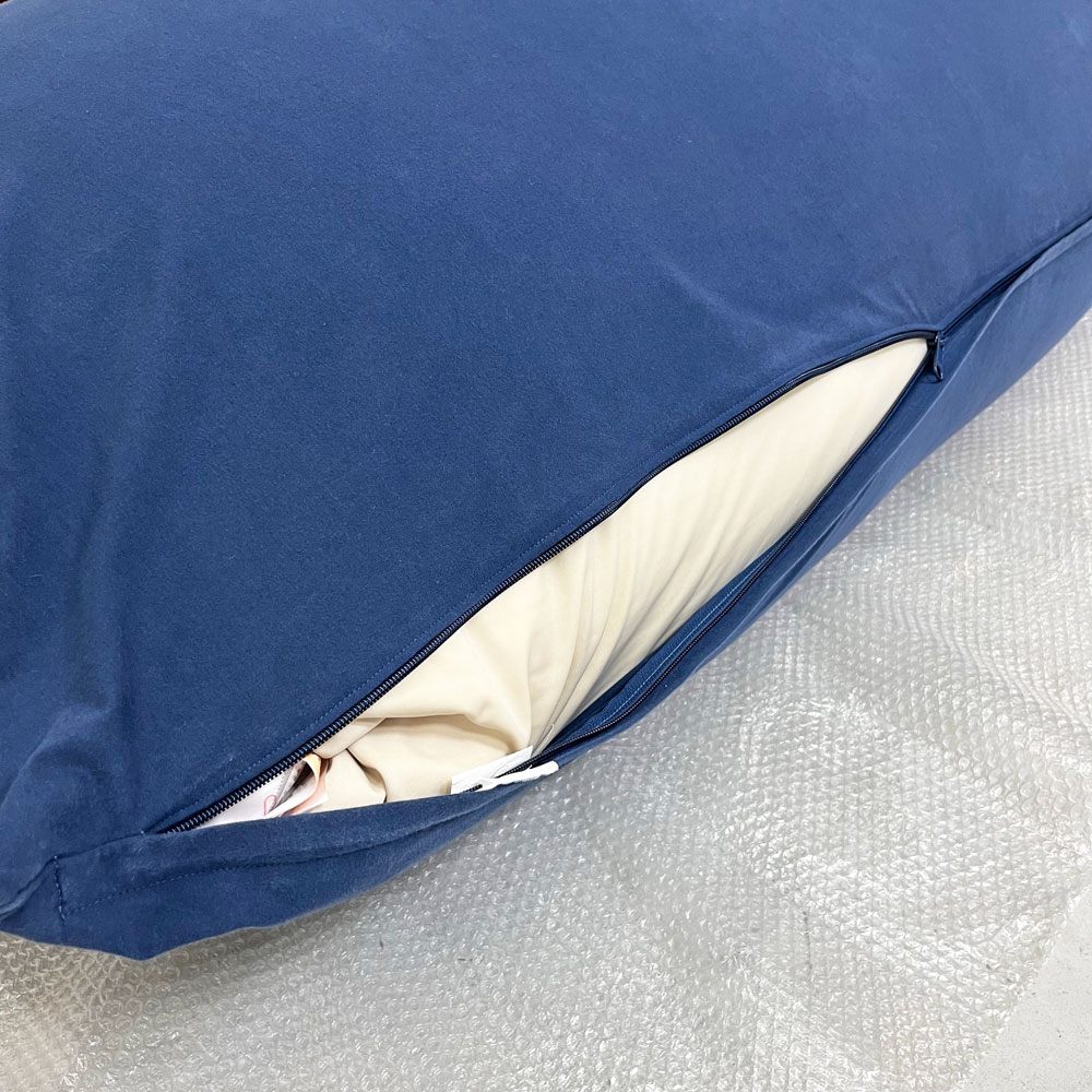 ヨギボー yogibo マックス MAX ビーズクッション ソファ フリースタイルソファ ネイビーブルー 定価￥32,890- ●
