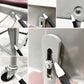 リオン LYON ファクトリー チェア FACTORY CHAIR グレー バックレスト クッション PVCレザー キャスター パシフィックファニチャーサービス P.F.S取扱 廃番 ●