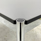USMモジュラーファニチャー USM Haller USMハラーテーブル ワーキングデスク ダイニングテーブル グラファイトグレーリノリウム W150×D75×H74cm アジャスター 〓
