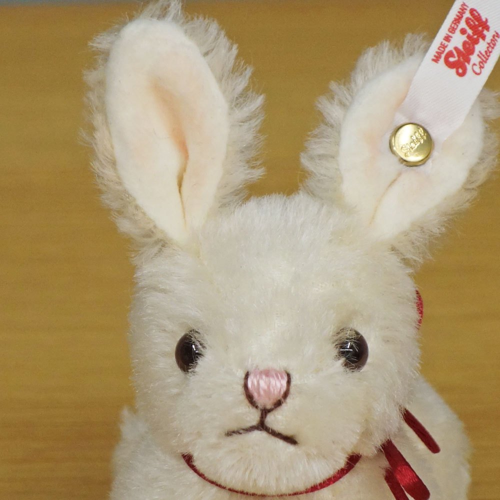 シュタイフ Steiff ぬいぐるみ うさぎ 干支 2023年 アジア1500体限定 シリアルNo.124 ◎