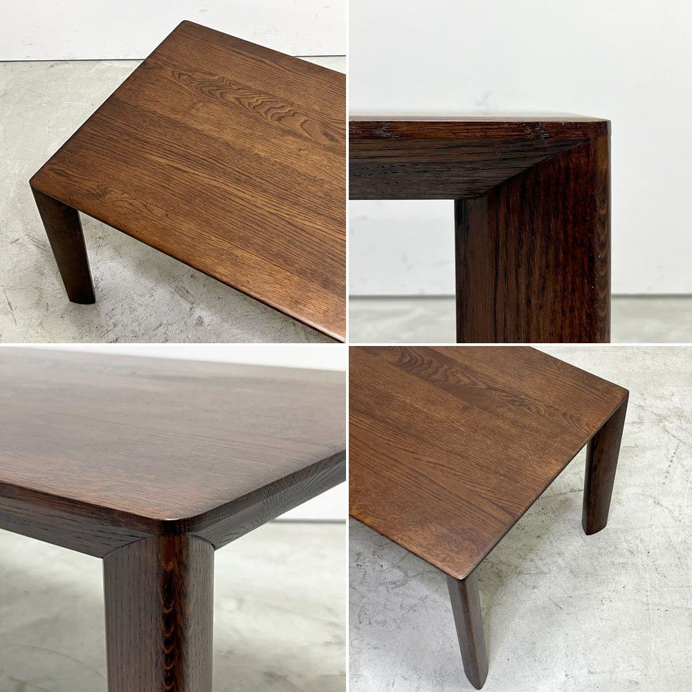 カリモク Karimoku リビングテーブル TU3770 オーク材 W105cm ジャパニーズミッドセンチュリー モダンデザイン ●