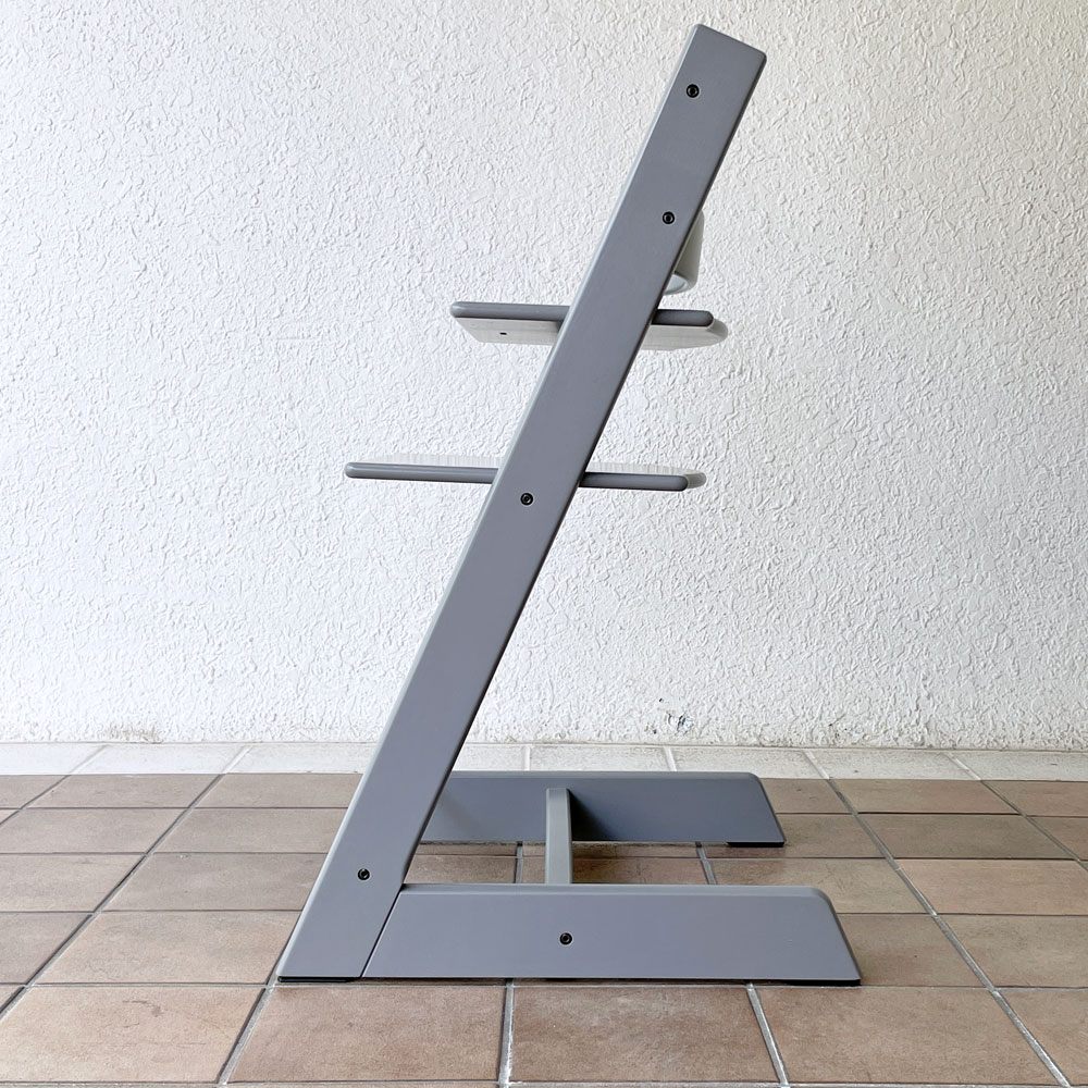 ストッケ STOKKE トリップトラップ TRIPP TRAPP ベビーチェア キッズチェア S/N4～ ストームグレー ノルウェー 北欧家具 ◇