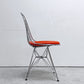 ヴィトラ vitra ワイヤーチェア Eames Wire Chair DKR5 エッフェルベース シートパッド付 レッドカラー C&R イームズ ミッドセンチュリー ●