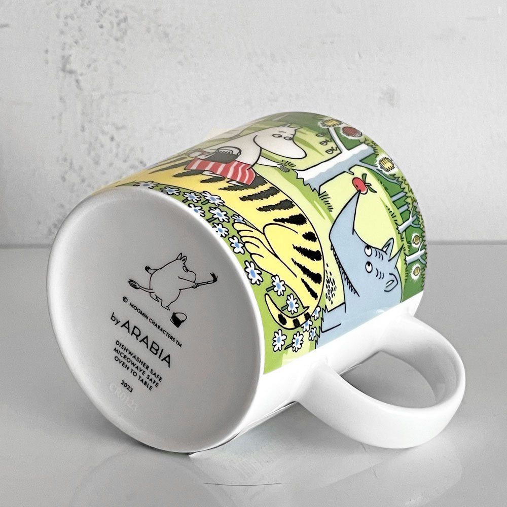 アラビア ARABIA ムーミンマグ MOOMIN ガーデンパーティ 2023年 夏 トーベ・ヤンソン フィンランド 北欧食器 ■