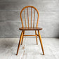 アーコール Ercol フープバックチェア ダイニングチェア スポークバック エルム材 UKビンテージ 英国家具 ♪