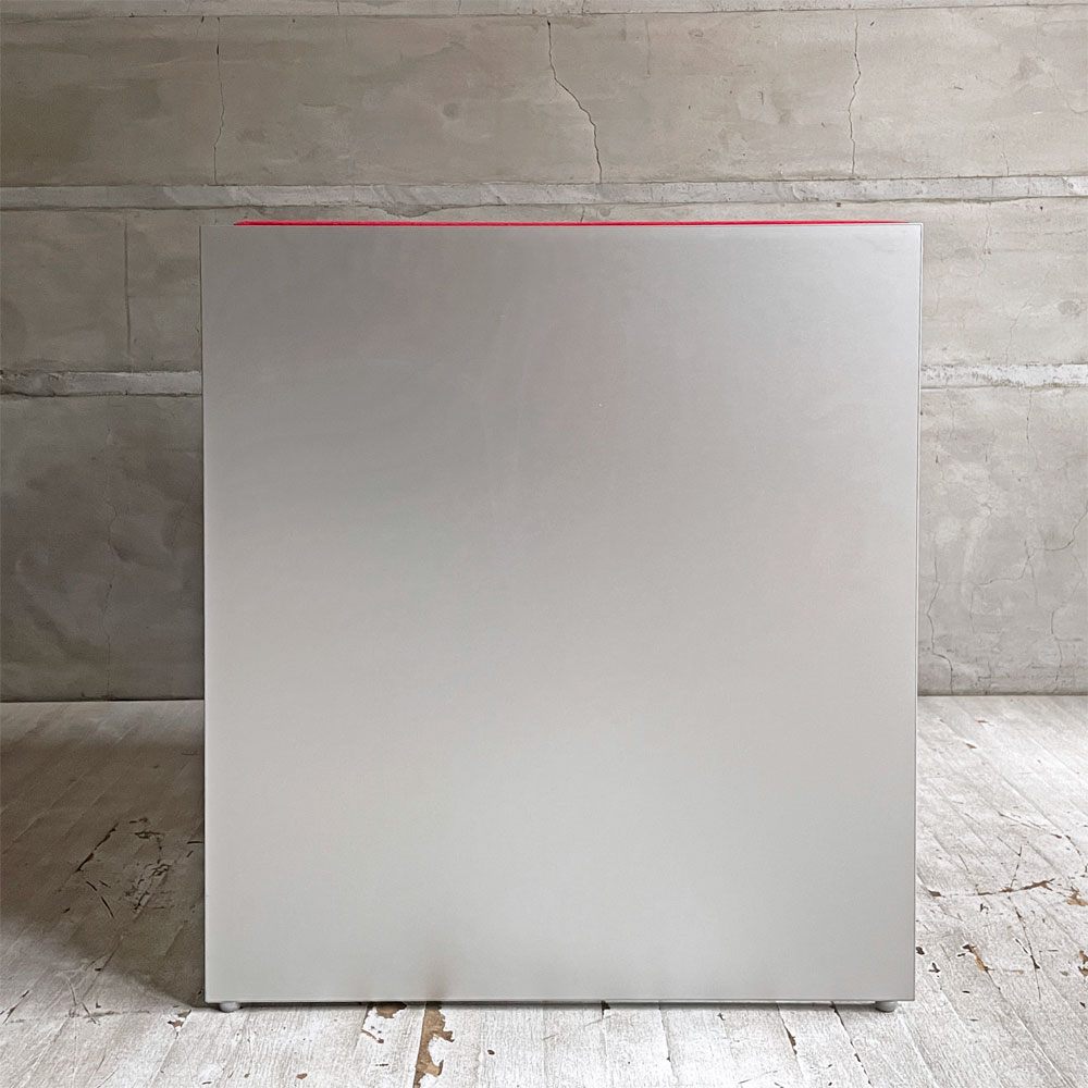 カッシーナイクスシー Cassina ixc. エアーフレーム AIR FRAME 3007 ミッドソファ 1人掛け 1シーター レッド系 デヴィッド・チッパーフィールド 受注生産品 ♪