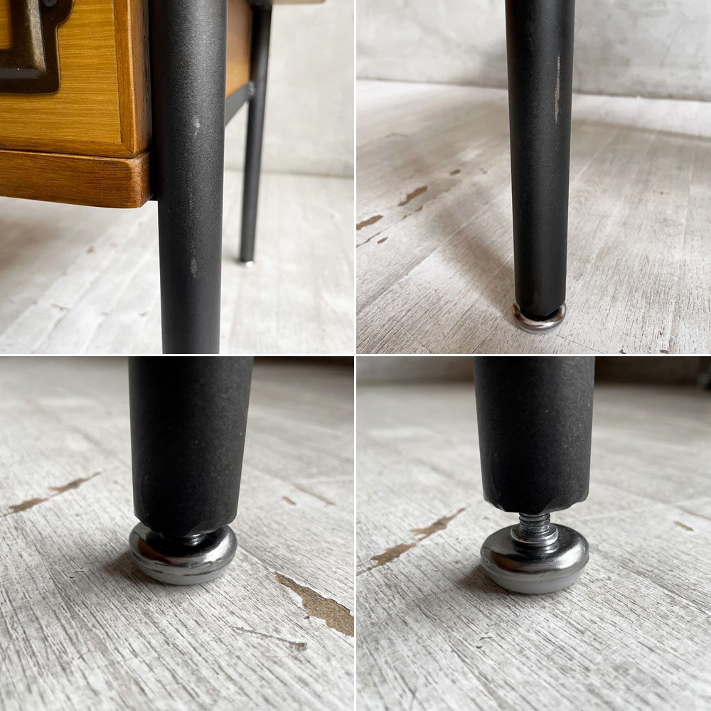 クラッシュゲート ノットアンティークス Knot Antiques モカ MOKA コーヒーテーブル オーク無垢材 アイアンレッグ 旧デザイン♪