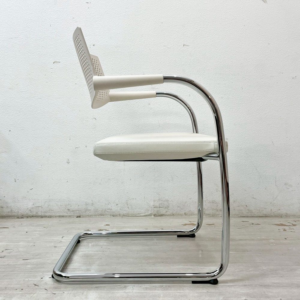 ヴィトラ vitra ビザビ2 Visavis2 アームチェア デスクチェア カンティレバー スタッキング不可仕様 アントニオ・チッテリオ A ●