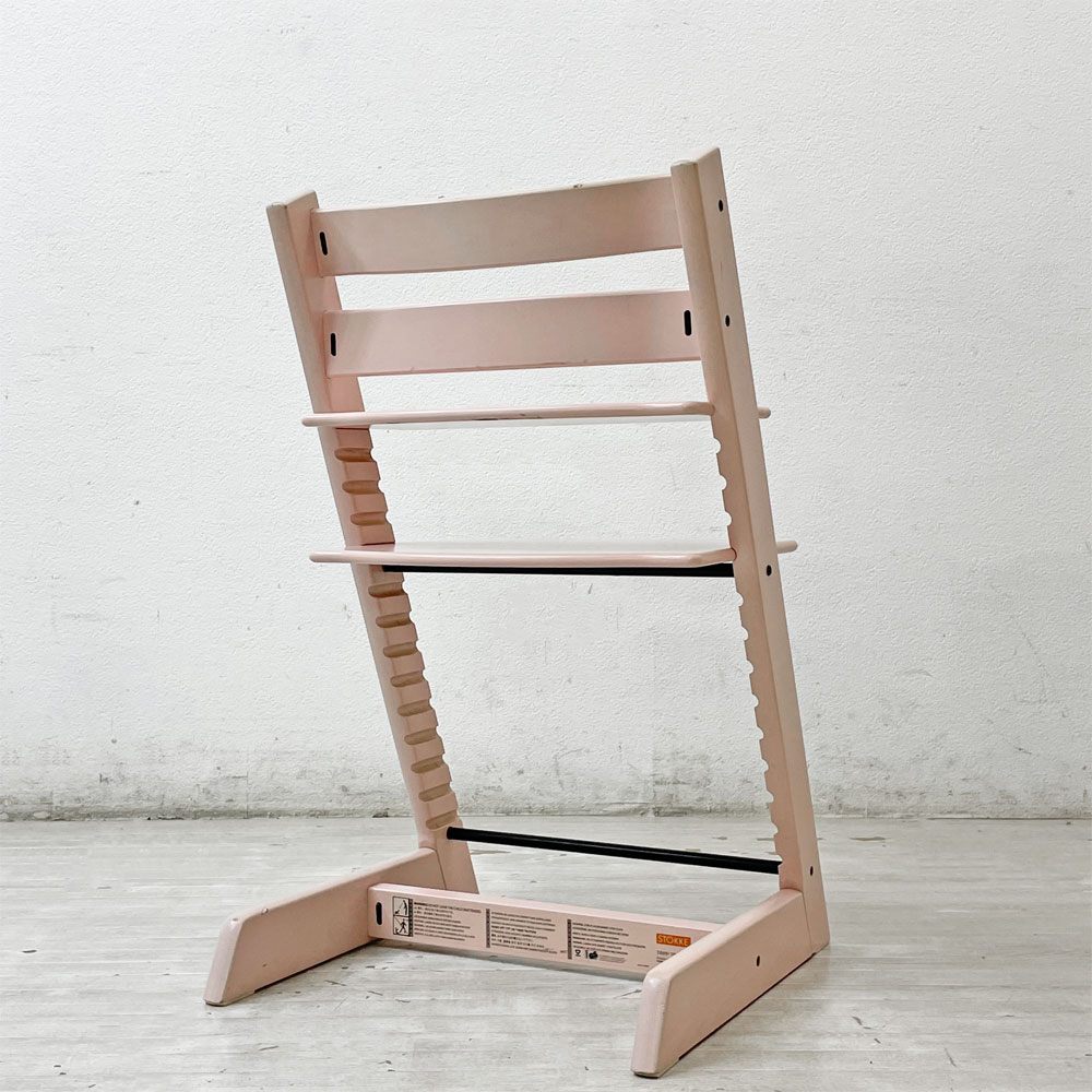 ストッケ STOKKE トリップトラップ TRIPP TRAPP ベビーチェア キッズチェア S/N5～ セレーヌピンク ノルウェー 北欧家具 ●