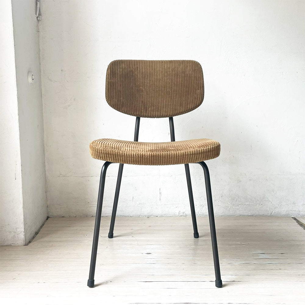 トラックファニチャー TRUCK FURNITURE スット ダイニングチェア SUTTO DINING CHAIR 張地 コーデュロイ×スチールフレーム インダストリアル 定価¥59,180- ★