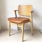 アルテック artek ドムスチェア Domus Chair ダイニングチェア アームチェア オーク材 革張り ルクソールベージュ SCOPE別注 イルマリ・タピオヴァーラ 北欧 定価￥206,800- 廃盤 ★
