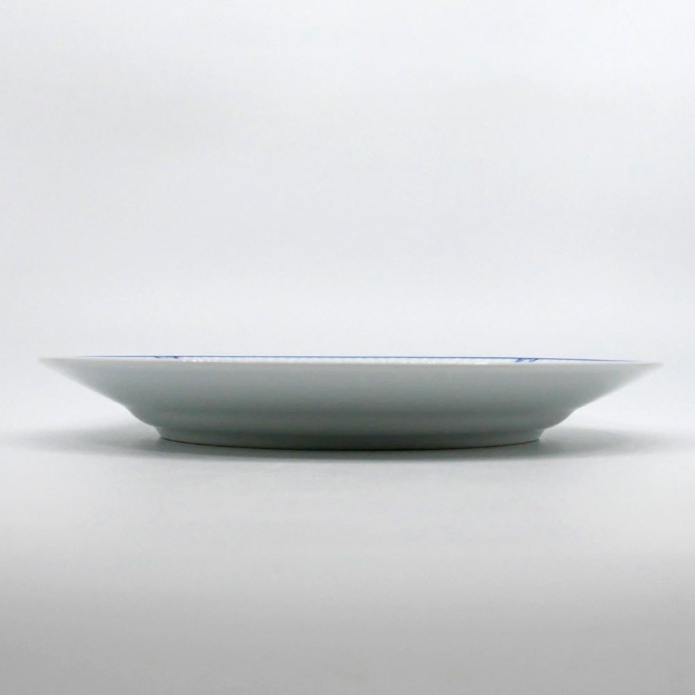 ロイヤルコペンハーゲン ROYAL COPENHAGEN ブルーフルーテッド プレイン Blue Fluted Plain プレート 22cm デンマーク 北欧食器 B ●