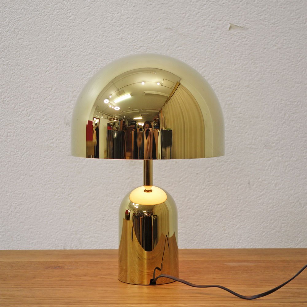 トムディクソン Tom Dixon ベル ポータブル LED BELL PORTABLE LED テーブルランプ ゴールド ●