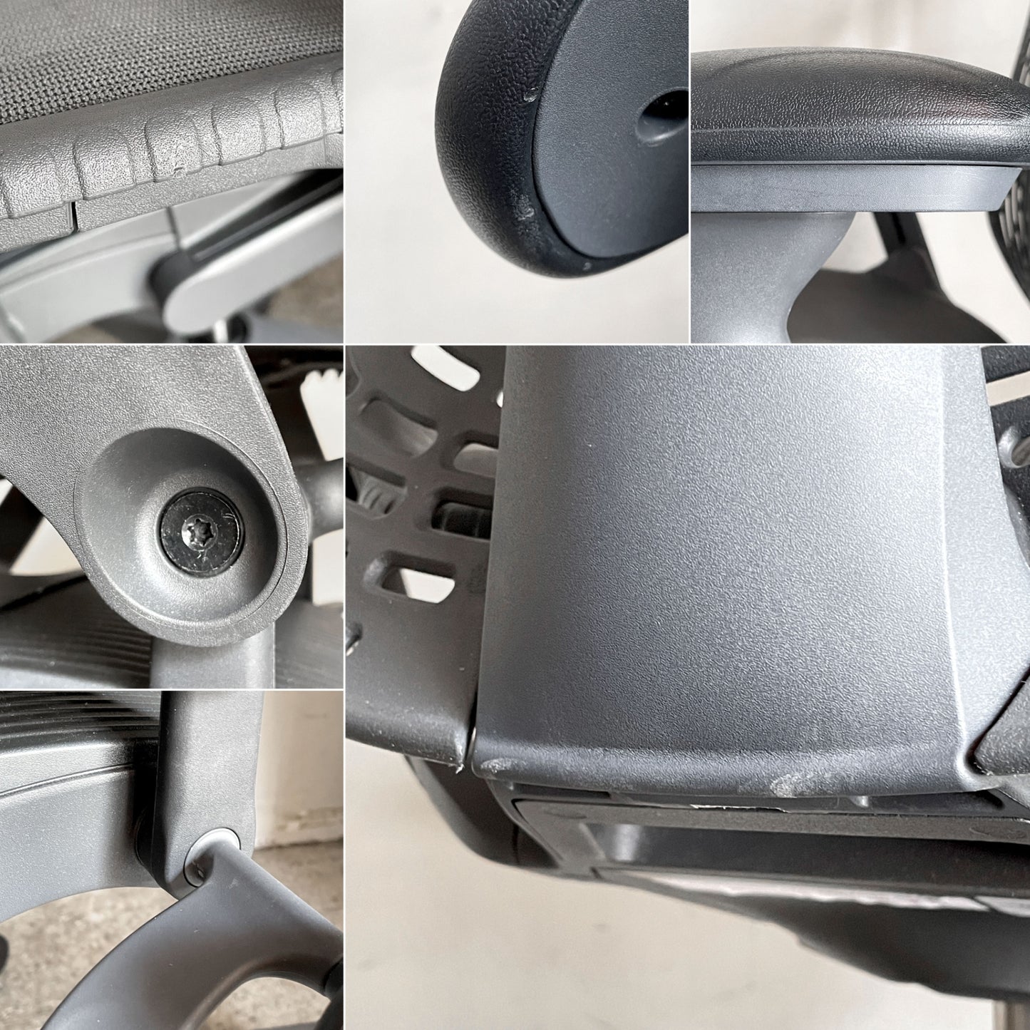 ハーマンミラー Herman Miller ミラ2チェア Mirra2 オフィスチェア デスクチェア ブラック×グラファイトカラー メッシュシート スタジオ7.5 ■