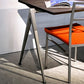 ヘイ HAY ピラミッド テーブル PYRAMID TABLE スモークドオーク コンパスレッグ スチール ベージュ W140cm デンマーク 北欧 美品●
