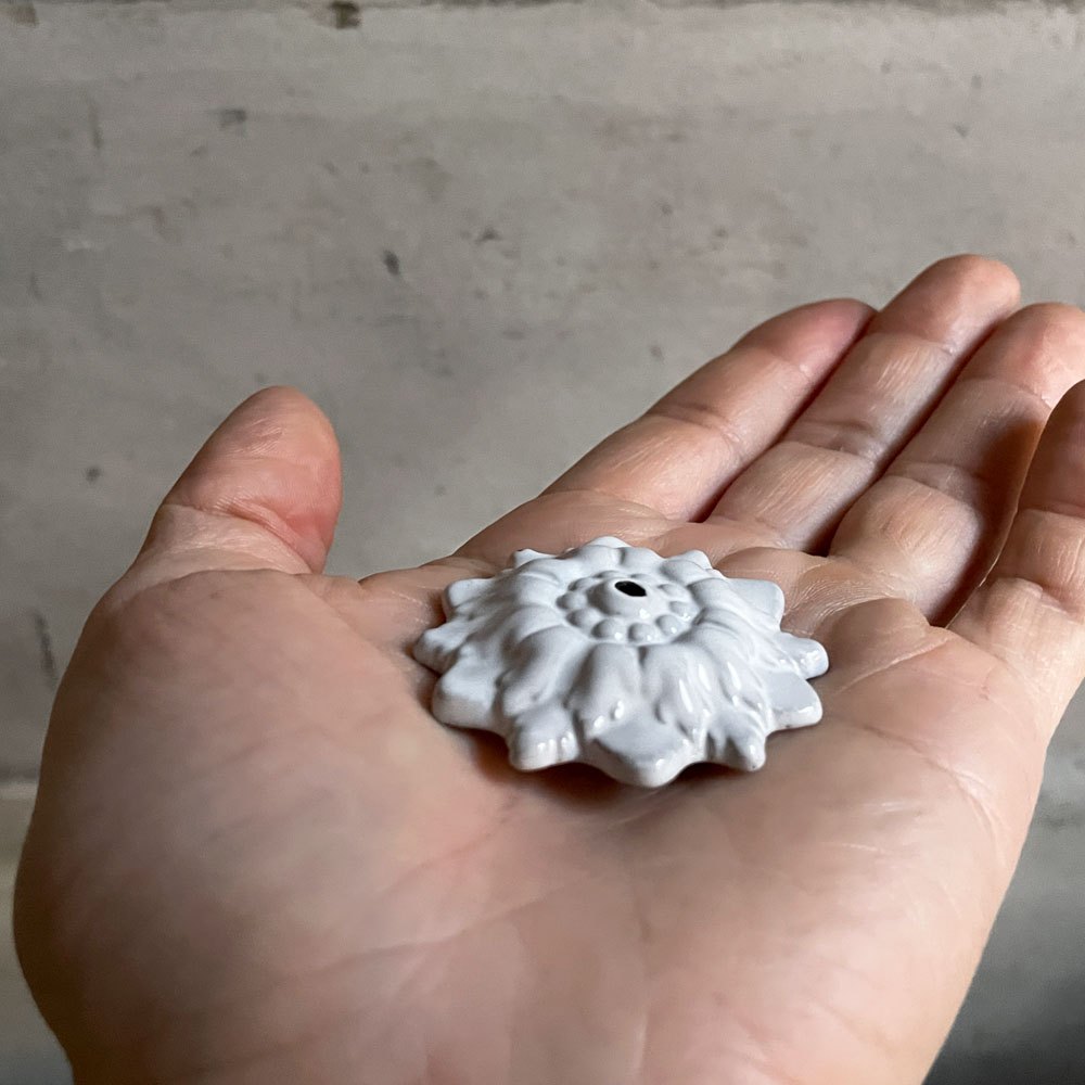 アスティエ・ド・ヴィラット Astier de Villatte エミリー Emilie インセンスホルダー お香立て ENCEML13 陶器 フランス ♪