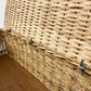 トラックファニチャー TRUCK FURNITURE RT バスケット RT BASKET RTB-1  フタ付き ラタン 布持ち手 底板 定価19,800円 ●