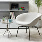 フリッツハンセン Fritz Hansen ポットチェア 3318 POT ラウンジチェア ファブリック クリスチャンハウン ベージュ ブラウンブロンズレッグ アルネ・ヤコブセン デンマーク 定価￥297,880- 展示品 ●