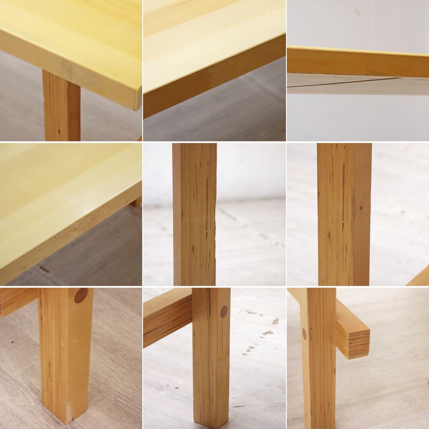 シボネ CIBONE フラットテーブル FLAT TABLE “raftered” ダイニングテーブル 長坂常 スキーマ建築計画 ●