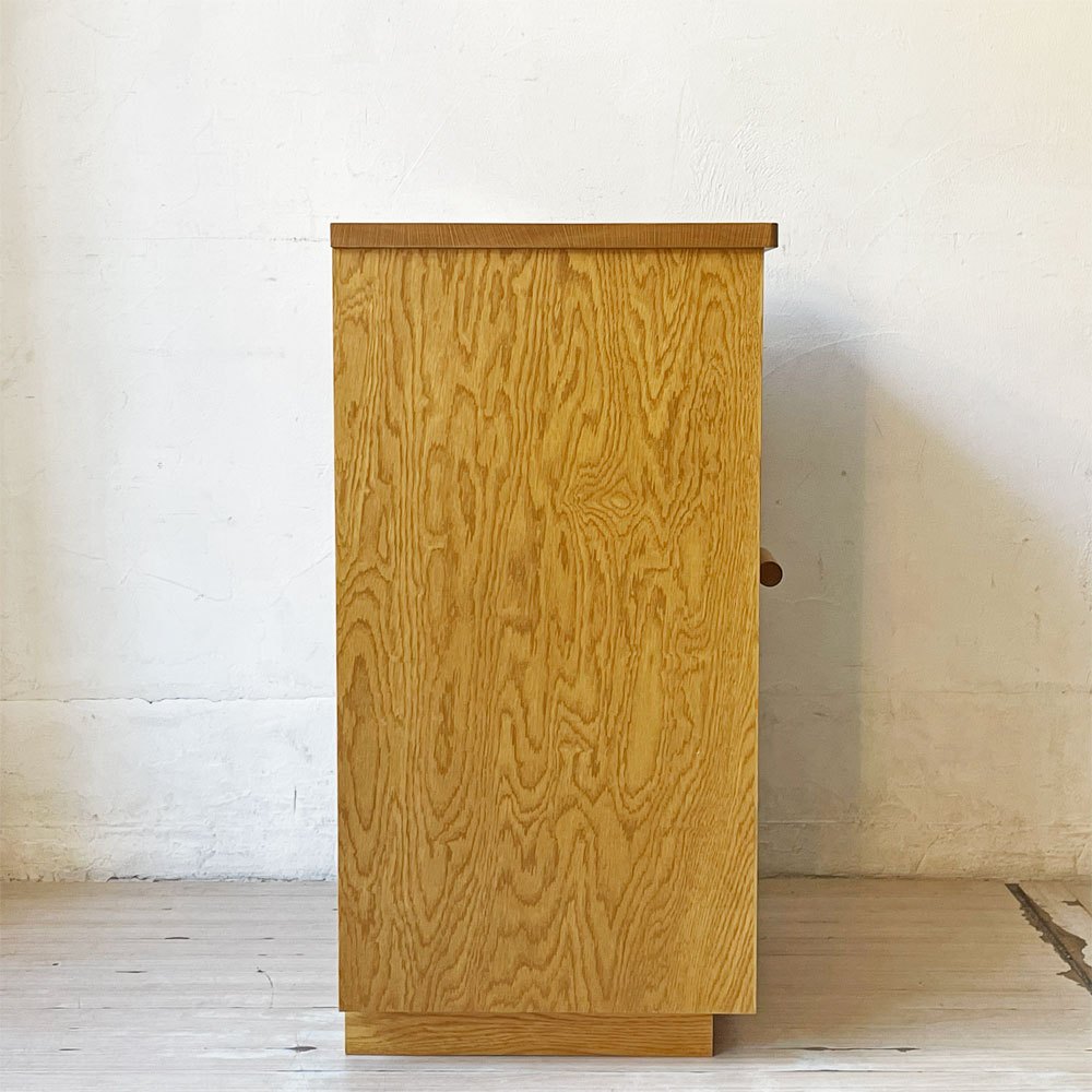 パシフィックファニチャーサービス PACIFIC FURNITURE SERVICE デペンデントハウス ナイトテーブル DH NIGHT TABLE キャビネット オーク材 定価82,500円 ★