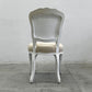 サラグレース Sarah Grace SGD デビュー ダイニングチェア DEBUT DINING CHAIR CHARM BD WHITE&NATURAL LINEN ラタンバック アンティーク風 オーク材 参考価格約55,000円A〓