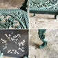 クラシカルデザイン Classical プランタースタンド 2段 サイドテーブル グリーン ヨーロピアンクラシカルデザイン ■
