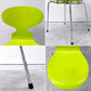 フリッツハンセン Fritz Hansen アントチェア ANT CHAIR 4本脚  ヴァーナルグリーン ライムカラー ラッカー仕上げ アルネ・ヤコブセン デンマーク 北欧家具  ●