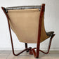 BRUNSTAD MOBELFABRIKK バイキングチェア Jim Myrstad ラウンジチェア 1Pソファ 北欧家具 本革 ビンテージ 北欧 ノルウェー ◇