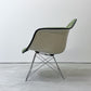 ハーマンミラー Herman Miller アームシェルチェア セカンド 2nd アプホルスター ファブリック グリーン系 キャッツクレイドル イームズ 新品張替済 C&R イームズ ミッドセンチュリー ●