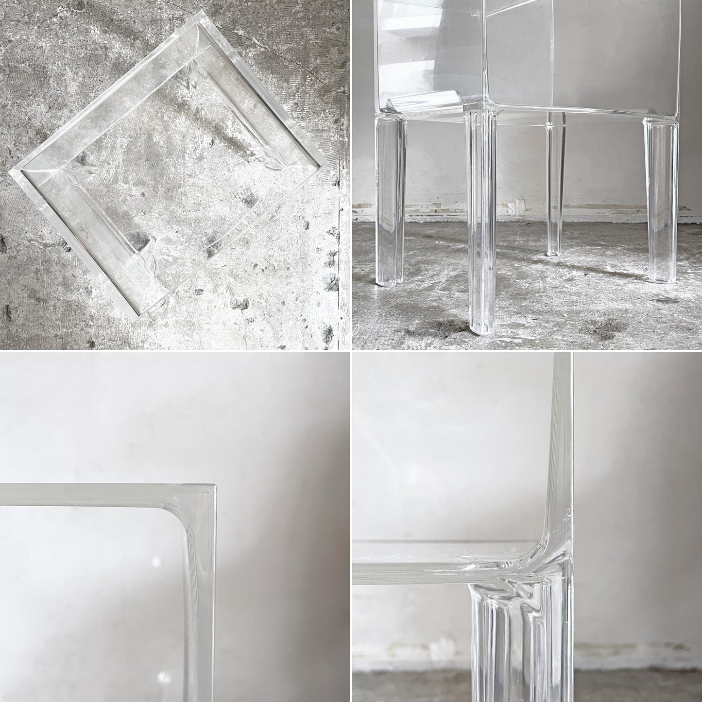 カルテル Kartell スモールゴーストバスター SMALL GHOST BUSTER コンソールテーブル サイドテーブル クリスタル W40cm フィリップ・スタルク ■