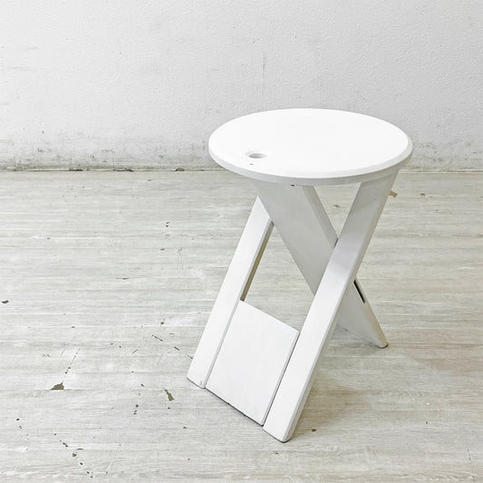 プリンス デザインワークス Princes design works スージー スツール suzy stool エイドリアン・リード ホワイト リペイント品 ●