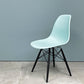 ハーマンミラー HermanMiller サイドシェルチェア ドゥエルレッグ DSW アクアスカイ × エボニー ポリプロピレン製 イームズ ミッドセンチュリー B ◎
