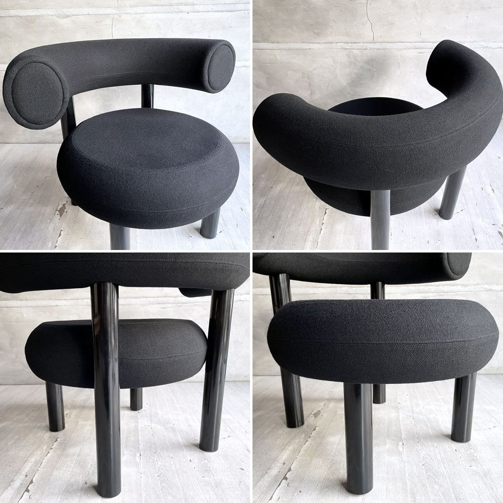 トムディクソン Tom Dixon ファット ラウンジチェア FAT LOUNGE CHAIR Kvadrat Hallingdal生地 定価 ¥374,000- ♪